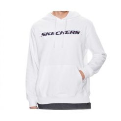 Bluza Męska Skechers. Białe bluzy męskie Skechers, m, bez wzorów, bez kaptura. Za 176.99 zł.