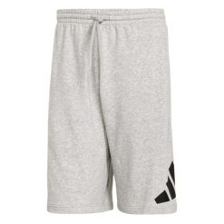 Adidas Sport M Mh Bosshortft Spodenki Dorosłych. Szare krótkie spodenki sportowe męskie Adidas, m, bez wzorów, z bawełny, do biegania. Za 160.65 zł.