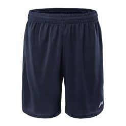 Spodenki Treningowe Liberos Dla Dzieci. Niebieskie szorty dla chłopców MARTES ESSENTIALS, bez wzorów, z materiału. Za 50.99 zł.