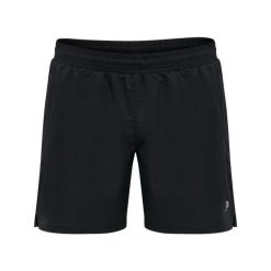 Szorty Newline men's core running. Czarne krótkie spodenki sportowe męskie Newline, m, bez wzorów, z poliamidu, do biegania. Za 164.00 zł.