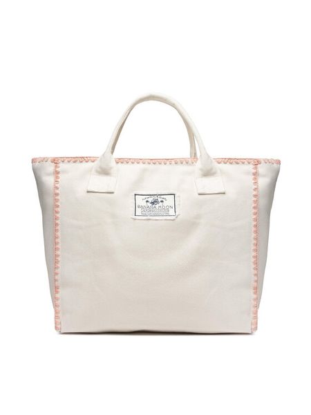 Banana Moon Torebka Seta Lohan KBJ11 Beżowy. Brązowe torebki do ręki damskie Banana Moon, bez wzorów, z materiału, bez dodatków. Za 259.99 zł.