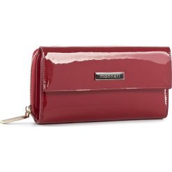 Duży Portfel Damski MONNARI - PUR1021-005 Red. Czerwone portfele damskie Monnari, z lakierowanej skóry. W wyprzedaży za 149.00 zł.