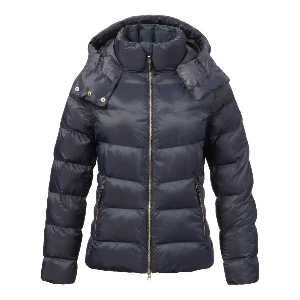 Damska kurtka puchowa Musto Odyssey Ptex Pl. Niebieskie kurtki damskie Musto, bez wzorów, z puchu, bez kaptura. W wyprzedaży za 1,738.50 zł.