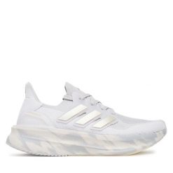 Buty do biegania adidas. Szare obuwie sportowe damskie Adidas, bez wzorów, do biegania. Za 609.99 zł.