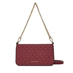 Torebka MICHAEL Michael Kors. Czerwone listonoszki damskie MICHAEL Michael Kors, bez wzorów, bez dodatków. Za 619.99 zł.