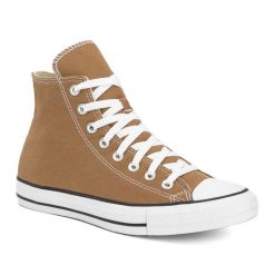 Trampki Converse Chuck Taylor All Star Hi. Żółte obuwie sportowe damskie Converse, bez wzorów, retro, bez zapięcia. Za 229.99 zł.