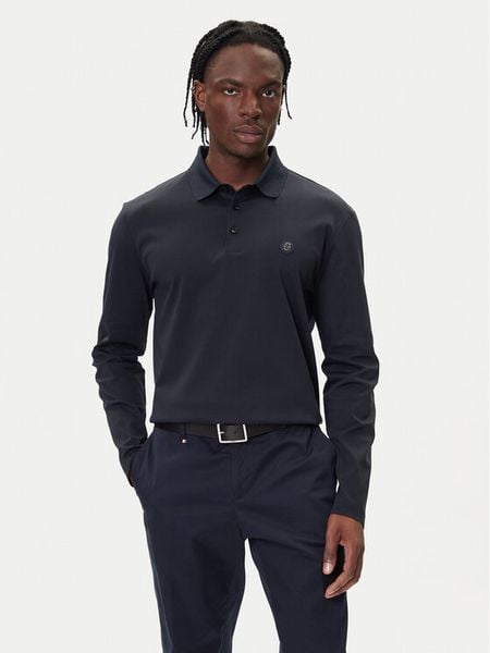 BOSS Polo C-Paley 01 50523917 Granatowy Regular Fit. Niebieskie koszulki polo męskie Boss, l, bez wzorów, z bawełny, bez ramiączek. Za 549.99 zł.