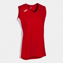 Koszulka do koszykówki dla dziewczyn Joma Cancha III. Białe t-shirty i topy dla dziewczynek Joma, bez wzorów, bez ramiączek. Za 47.99 zł.