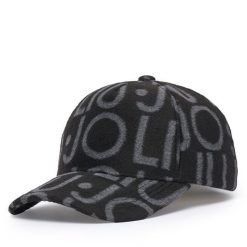 Czapka z daszkiem Liu Jo. Czarne czapki i kapelusze damskie Liu Jo, bez wzorów. Za 199.99 zł.