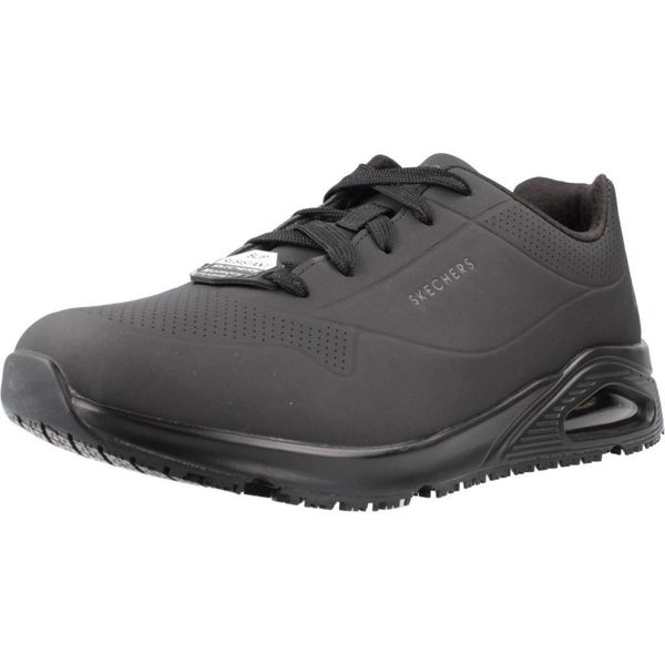 Czarne Sneakersy Skechers Uno Sr-Sutal Dorosłych. Czarne buty sportowe męskie Skechers, bez zapięcia, Skechers Sport. Za 447.29 zł.