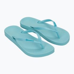 Japonki damskie Ipanema Anat Colors. Niebieskie klapki damskie Ipanema, bez wzorów, bez obcasa. Za 49.99 zł.