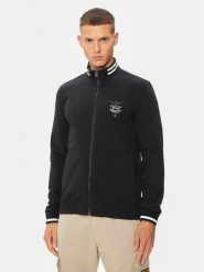 Aeronautica Militare Bluza 241FE1756F459 Czarny Regular Fit. Czarne bluzy męskie Aeronautica Militare, l, bez wzorów, z bawełny, bez kaptura. Za 669.99 zł.