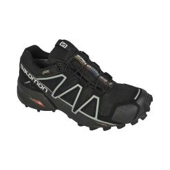 Buty Salomon Speedcross 4 GTX Trail Bieganie Wodoodporne. Czarne obuwie sportowe damskie Salomon, bez wzorów, z gore-texu, do biegania, salomon speedcross. W wyprzedaży za 472.70 zł.