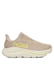 Hoka Buty do biegania Clifton 10 1162030 Beżowy. Brązowe buty sportowe męskie HOKA, z materiału, bez zapięcia, do biegania. Za 599.99 zł.