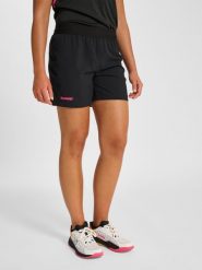 Damskie spodenki treningowe Hummel Blaze Pro. Czarne szorty sportowe damskie Hummel, l, bez wzorów, z materiału, eleganckie, na fitness i siłownię. Za 136.00 zł.
