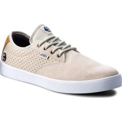 Tenisówki ETNIES - Jameson Sl 4101000458 White 100. Brązowe trampki męskie Etnies, z gumy. W wyprzedaży za 229.00 zł.