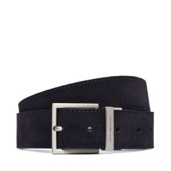 Pasek Męski Tommy Hilfiger. Czarne paski damskie Tommy Hilfiger, bez wzorów. Za 289.99 zł.