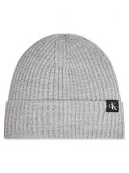 Calvin Klein Jeans Czapka Monogram IU0IU00440 Szary. Szare rękawiczki dziecięce Calvin Klein Jeans, bez wzorów, z jeansu. Za 149.99 zł.