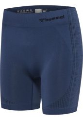 Damskie szorty bezszwowe Hummel Shaping. Niebieskie szorty sportowe damskie Hummel, xs, bez wzorów, z dzianiny, klasyczne, z standardowym stanem, do piłki ręcznej. Za 131.97 zł.