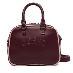 Torebka Guess. Czerwone torebki do ręki damskie Guess, z aplikacjami, klasyczne, bez dodatków. Za 294.99 zł.