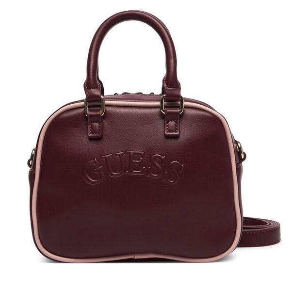 Torebka Guess. Czerwone torebki do ręki damskie Guess, z aplikacjami, klasyczne, bez dodatków. Za 294.99 zł.