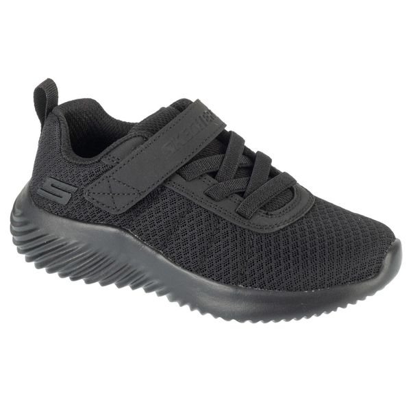 Buty sportowe chłopięce, Bounder - Baronik. Czarne buty sportowe chłopięce Skechers, bez wzorów, bez zapięcia. Za 139.99 zł.