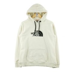 Second life - Damska bluza z kapturem TNF beżowa - Jak nowy. Brązowe bluzy damskie The North Face, bez wzorów, z kapturem. Za 127.76 zł.