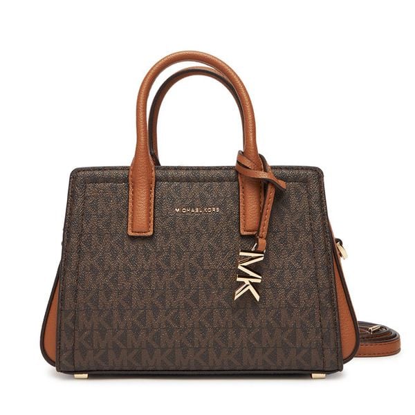 Torebka MICHAEL Michael Kors. Brązowe torebki do ręki damskie MICHAEL Michael Kors, bez wzorów, klasyczne, bez dodatków. Za 989.99 zł.