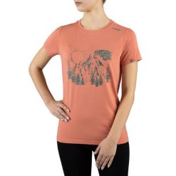 T-shirt damski Viking Bamboo Hopi Lady. Czerwone t-shirty damskie Viking, l, bez wzorów, z materiału, eleganckie, bez kołnierzyka. Za 89.90 zł.