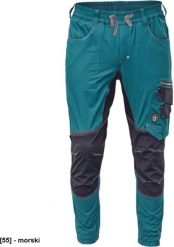 NEURUM CLS JOGGER - męskie spodnie robocze, szeroka elastyczna taliam, 4 kieszenie, odblaski - granatowy 3XL. Niebieskie spodnie materiałowe męskie CERVA, m, bez wzorów. Za 207.50 zł.