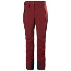 Spodnie narciarskie dla kobiet Helly Hansen Legendary. Czerwone spodnie sportowe damskie Helly Hansen, bez wzorów, narciarskie. Za 834.50 zł.