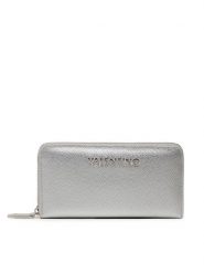 Valentino Portfel Divina VPS1R4155G Srebrny. Szare portfele damskie Valentino, bez wzorów, ze skóry. Za 189.99 zł.