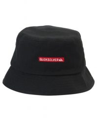 Kapelusz bucket dla Mężczyzn DNA Czarny. Czarne czapki i kapelusze męskie Quiksilver, bez wzorów, z bawełny. Za 150.40 zł.