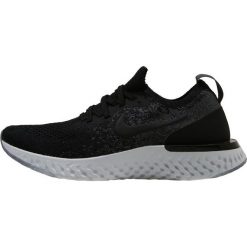 Nike Performance EPIC REACT FLYKNIT Obuwie do biegania treningowe black/dark grey/pure platinum. Buty sportowe chłopięce marki Nike Performance. Za 549.00 zł.