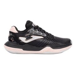 Buty do tenisa Joma Point Lady 2501 TPOILS2501AC czarne. Czarne obuwie sportowe damskie bez wzorów, z gumy, na fitness i siłownię. Za 551.66 zł.