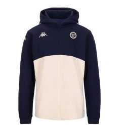 Bluza Union Bordeaux-Bègles Arufego 8 2024/25. Brązowe bluzy męskie Kappa, na jesień, xl, z aplikacjami, z dresówki, bez kaptura. Za 377.00 zł.