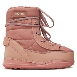 Śniegowce Bogner. Czerwone śniegowce i trapery damskie Bogner. Za 1,399.00 zł.