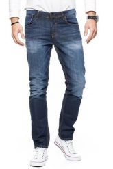 TOM TAILOR SPODNIE MĘSKIE BLUE TIGHT SKINNY DENIM 6202542.01.12 COL. 1053. Niebieskie spodnie materiałowe męskie Tom Tailor, l, bez wzorów, z denimu, eleganckie. W wyprzedaży za 59.99 zł.