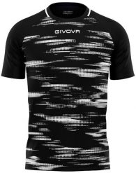 Givova Pixel czarno-biała koszulka sportowa 2XL. Białe koszulki sportowe męskie Givova, m, bez wzorów, z dzianiny, bez kołnierzyka, bez ramiączek, na fitness i siłownię. Za 70.41 zł.