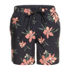 Szorty kąpielowe męskie Quiksilver Everyday Mix Volley 17". Czarne krótkie spodenki sportowe męskie Quiksilver, m, bez wzorów, z materiału, żeglarskie. Za 94.99 zł.