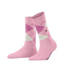 Skarpetki damskie Burlington Covent Garden. Czerwone skarpety damskie Burlington, bez wzorów, z bawełny. Za 91.00 zł.