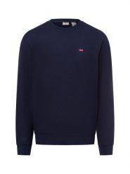 Levi's bluza nierozpinana Mężczyźni Materiał dresowy niebieski, M. Niebieskie bluzy męskie Levi's, m, z aplikacjami, z dresówki, bez kaptura. Za 299.95 zł.