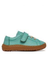 Froddo Półbuty Barefoot Elastic G3130285-3 M Turkusowy. Niebieskie półbuty chłopięce Froddo, bez wzorów, ze skóry, bez zapięcia. Za 329.99 zł.