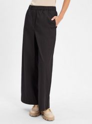 Tommy Hilfiger Spodnie Kobiety Bawełna czarny, 38. Czarne spodnie materiałowe damskie Tommy Hilfiger, bez wzorów, z bawełny. Za 279.95 zł.