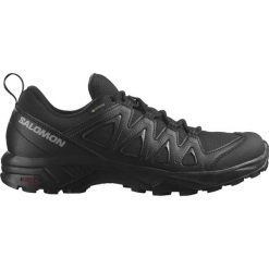 Buty męskie sportowe wodoodporne Salomon X BRAZE GTX. Czarne trekkingi męskie Salomon, trekkingowe. W wyprzedaży za 468.00 zł.