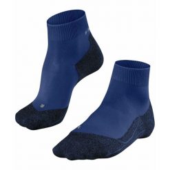 Skarpetki Falke RU4 Light Short. Niebieskie skarpety męskie Falke, bez wzorów, z elastanu. Za 138.50 zł.
