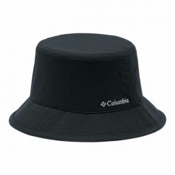 Kapelusz przeciwsłoneczny Columbia Pine Mountain II Bucket Hat. Czarne czapki i kapelusze damskie Columbia, na zimę, bez wzorów. Za 99.99 zł.