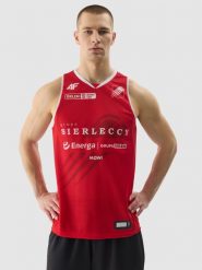 4F Tank top replika domowy z sezonu 2023/24 męski 4F x Czarni Słupsk - multikolor S. Czarne t-shirty męskie 4f, m, bez wzorów, z dzianiny, bez kołnierzyka. W wyprzedaży za 119.99 zł.