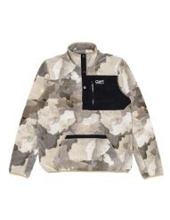 Bluza sherpa męska Colourwear Snap Pile. Zielone bluzy męskie Colourwear, na zimę, m, bez wzorów, z materiału, bez kaptura. Za 499.99 zł.
