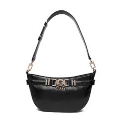 Torebka Guess. Czarne torebki do ręki damskie Guess, z aplikacjami, klasyczne, bez dodatków. Za 589.99 zł.